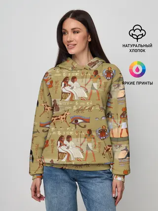 Женское худи / Египетские Боги