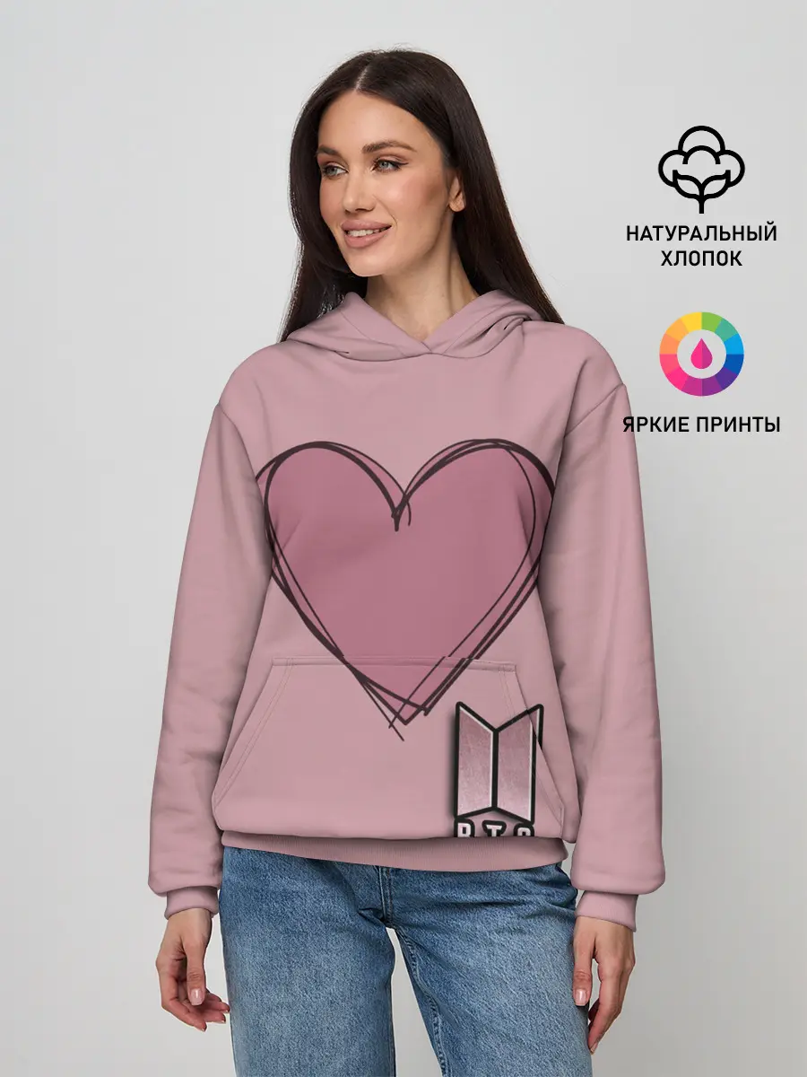 Женское худи / BTS