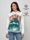 Женское худи / Силуэт Тоторо