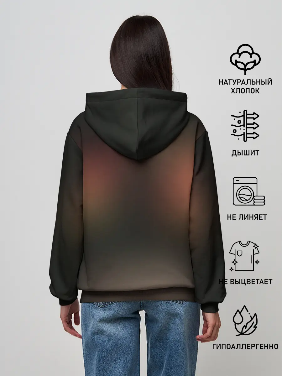 Женское худи / Годзилла