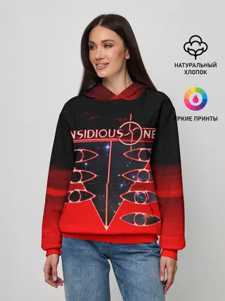 Женское худи / Красный океан