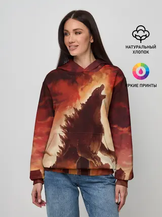 Женское худи / GODZILLA