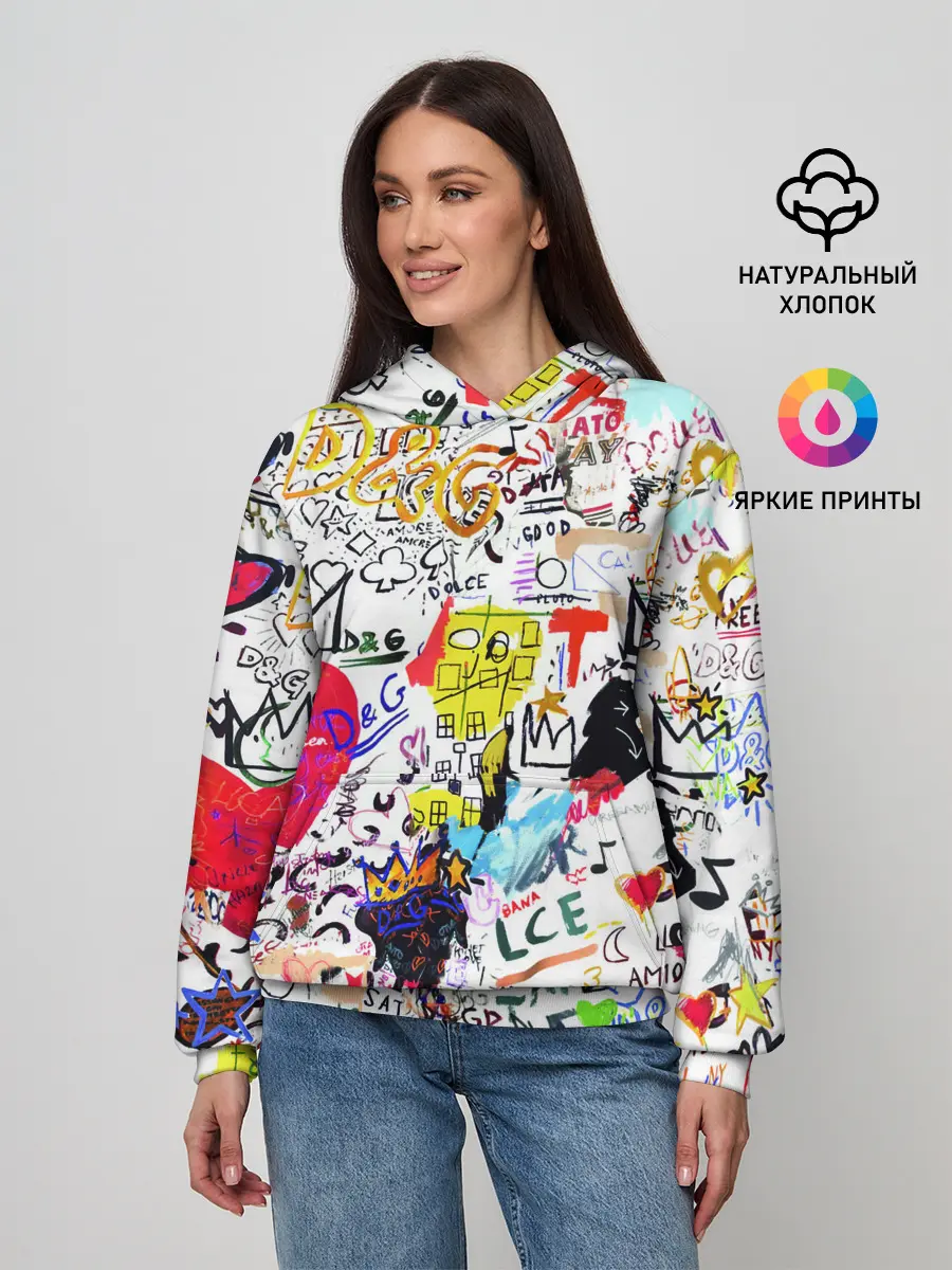 Женское худи / DG paint