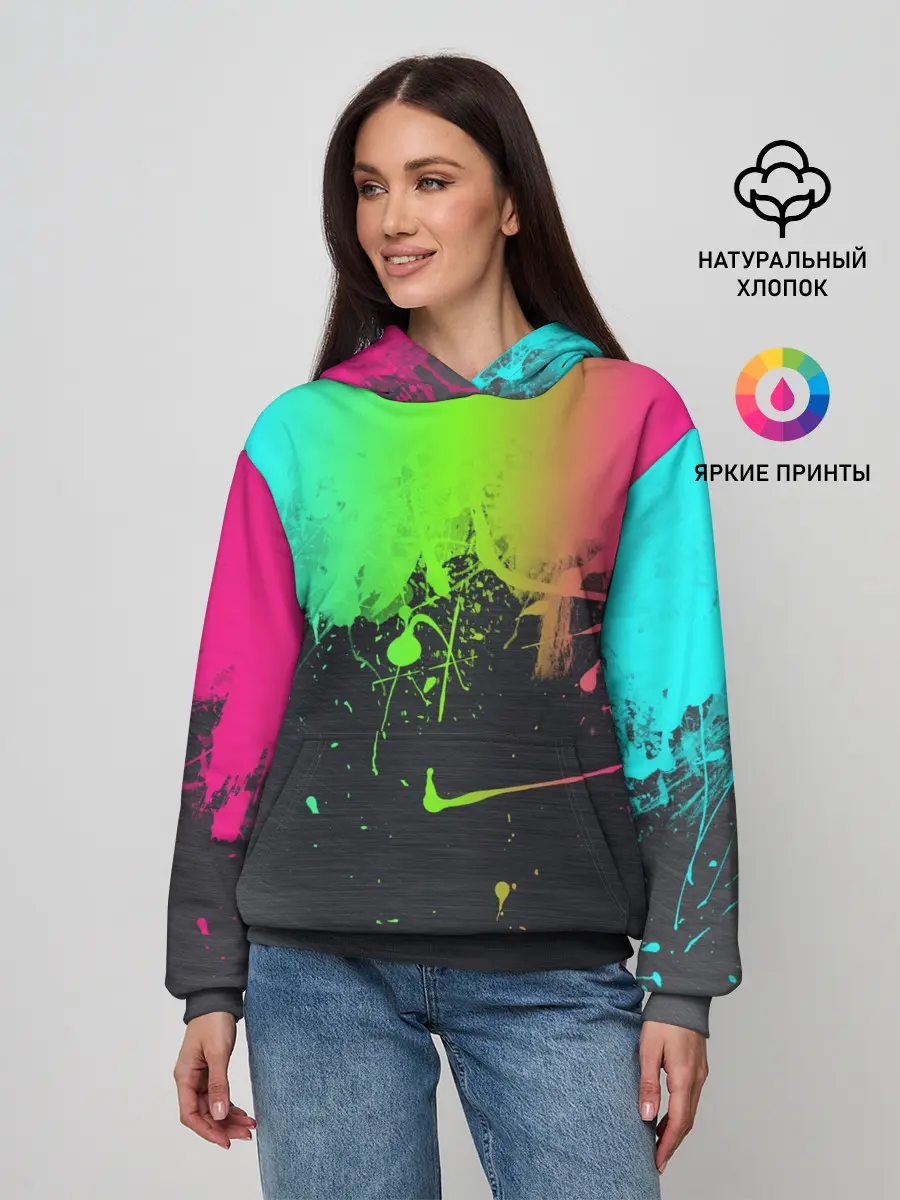 Женское худи / Фосфор