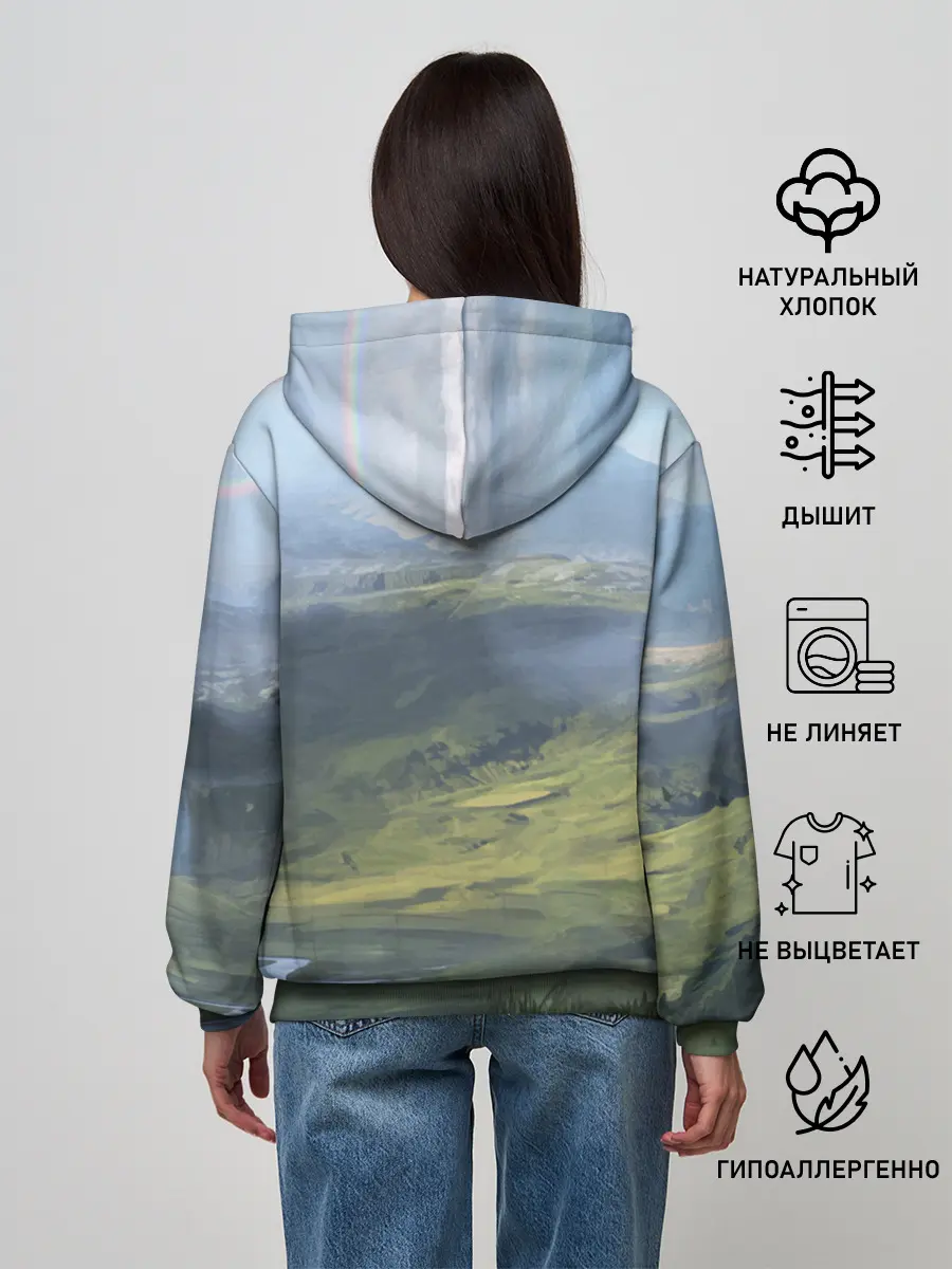 Женское худи / DEATH STRANDING - СЭМ