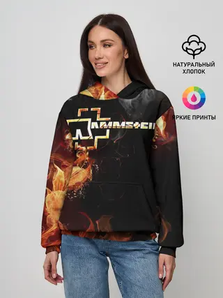 Женское худи / Rammstein