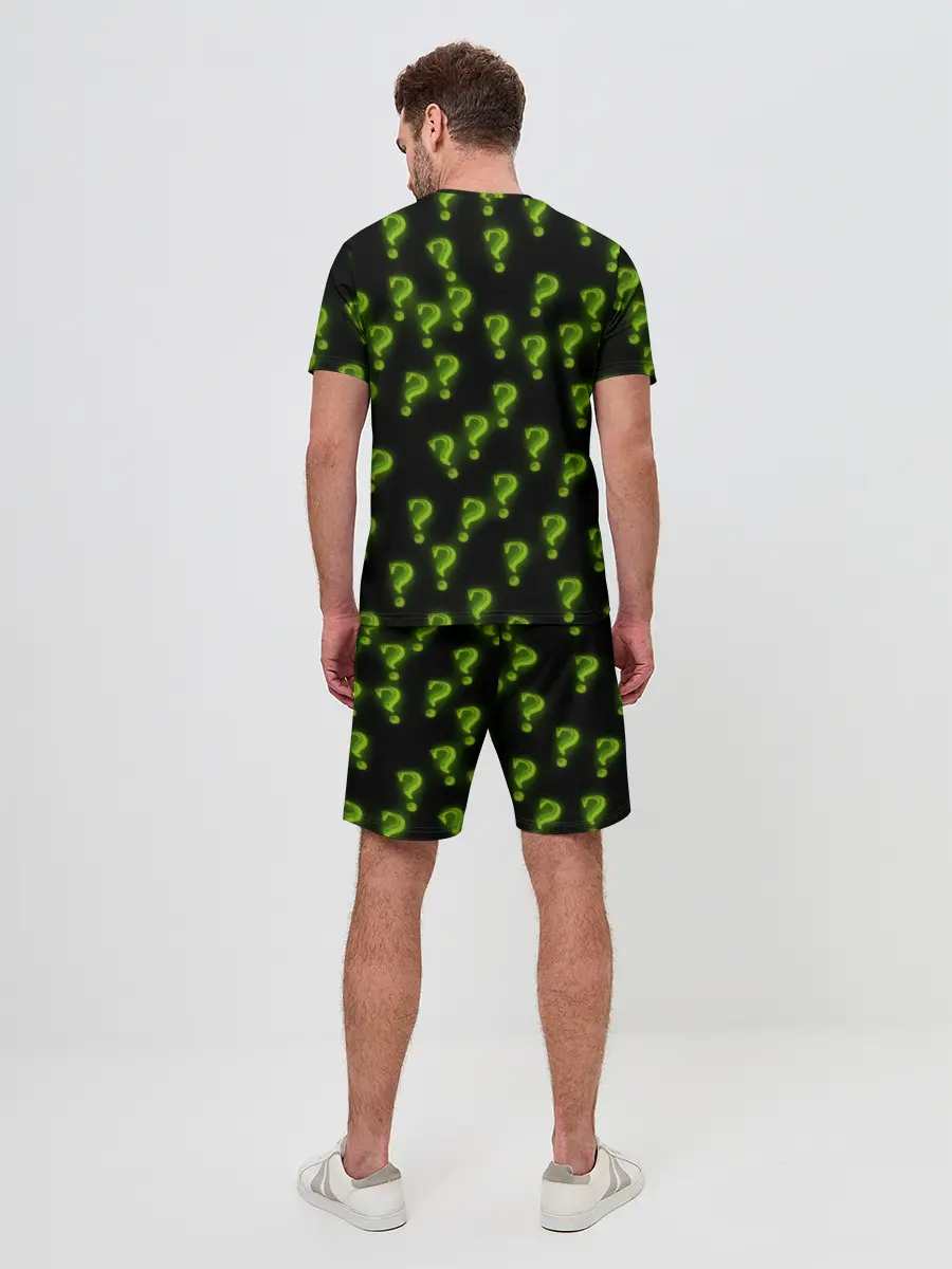Мужской костюм с шортами / Знак вопроса