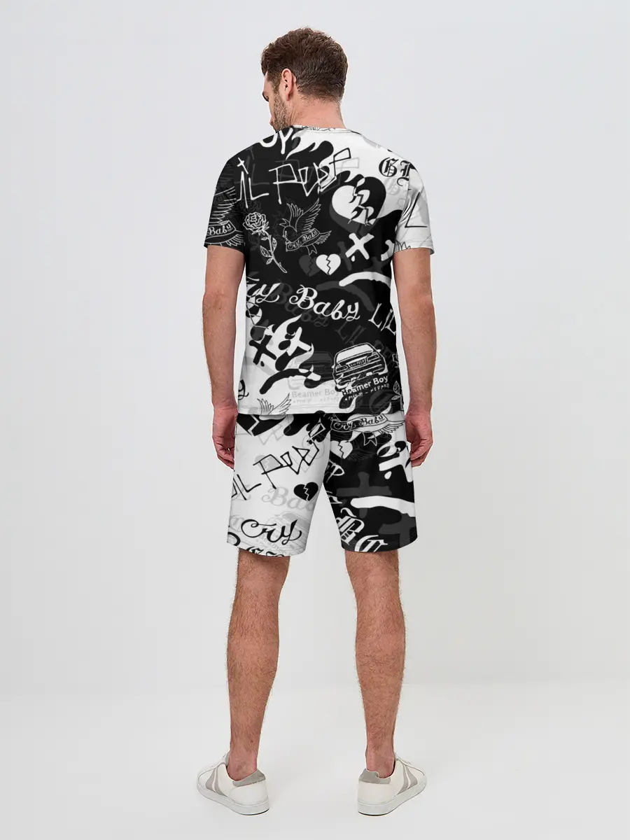 Мужской костюм с шортами / LIL PEEP