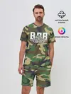 Мужской костюм с шортами / ВДВ камуфляж