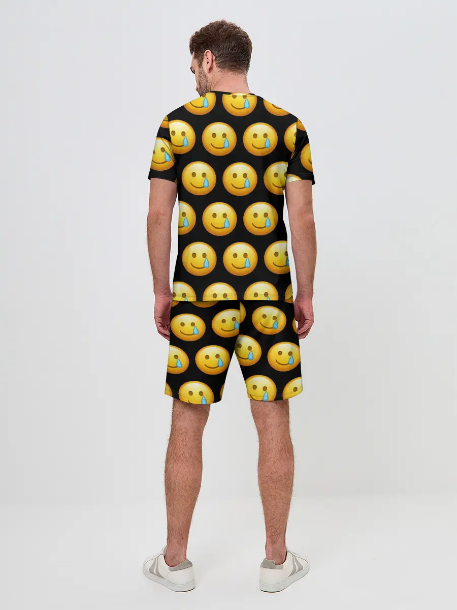 Мужской костюм с шортами / New Emoji