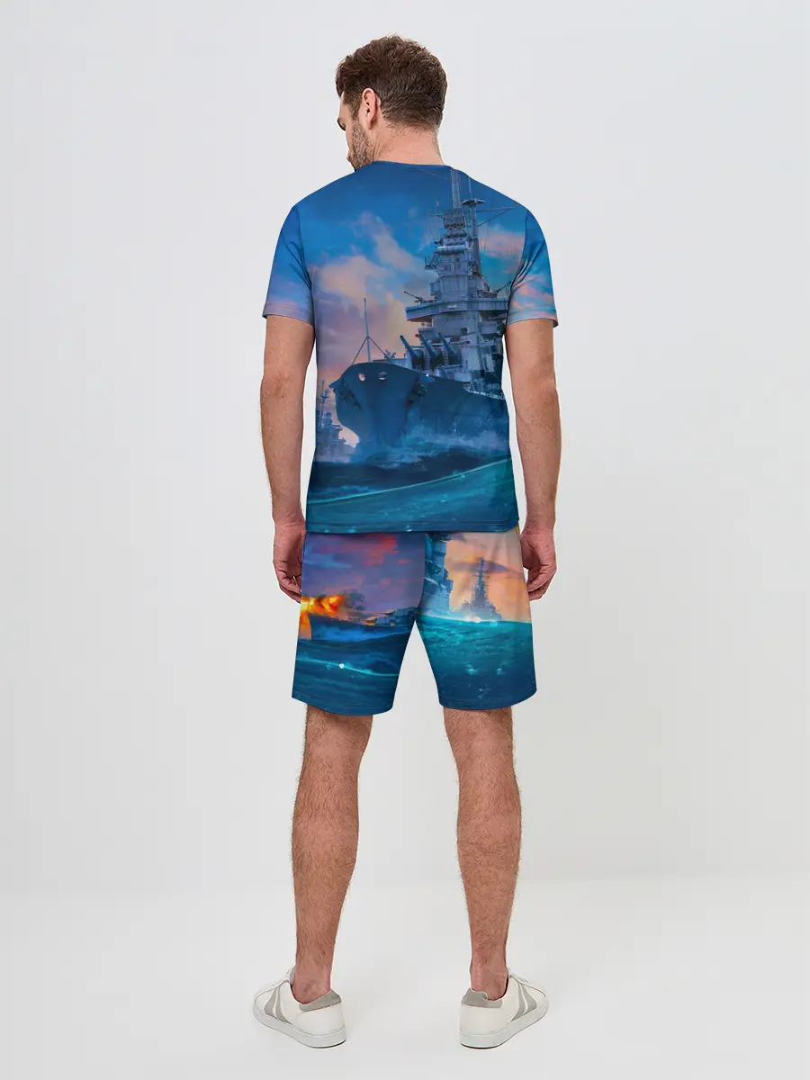 Мужской костюм с шортами / ВМФ