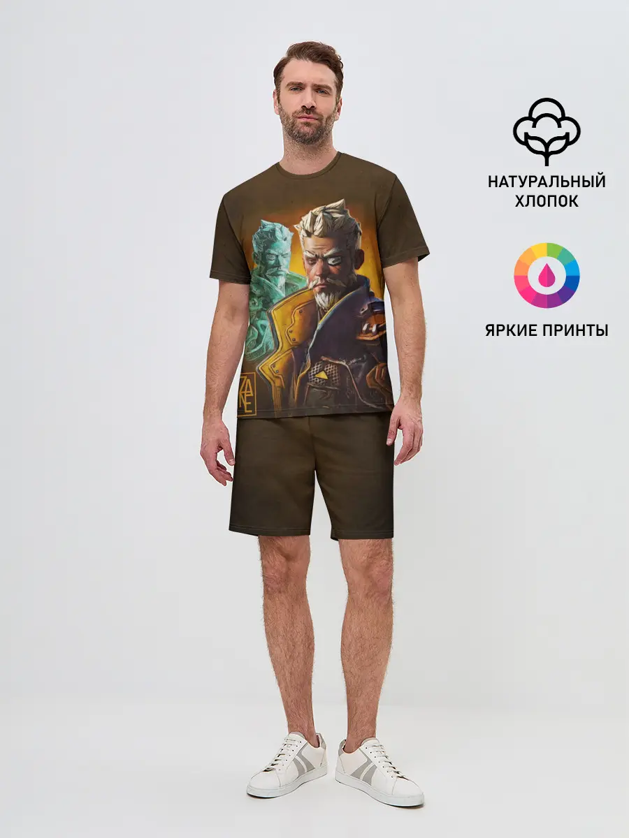 Мужской костюм с шортами / Zane Flynt