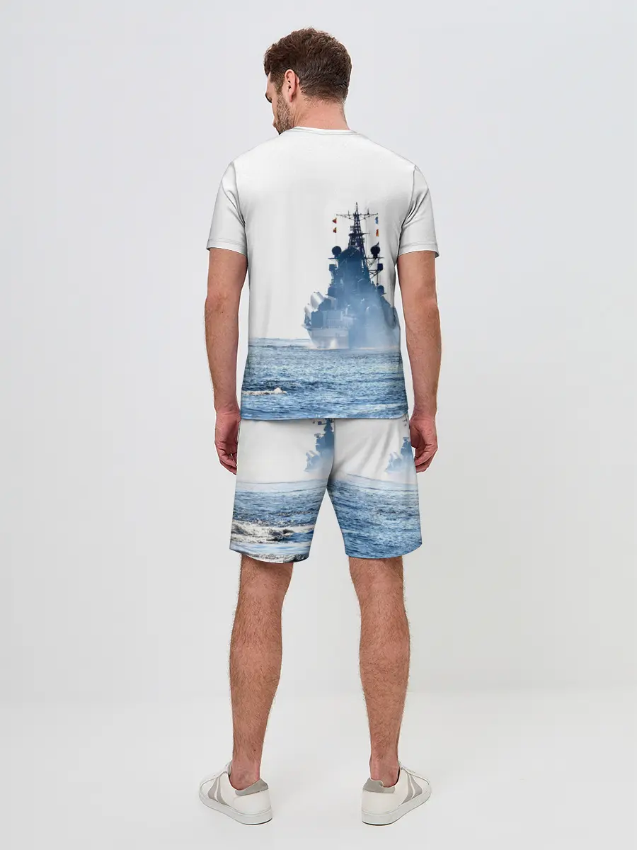 Мужской костюм с шортами / ВМФ