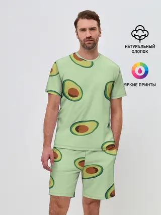 Мужской костюм с шортами / АВОКАДО.