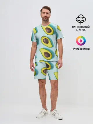Мужской костюм с шортами / АВОКАДО.
