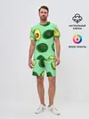 Мужской костюм с шортами / АВАКАДО