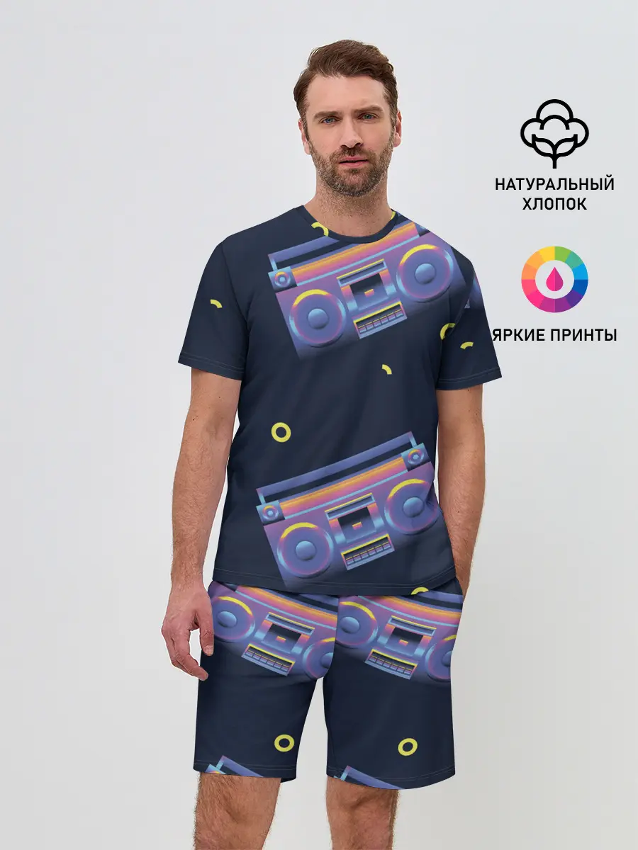 Мужской костюм с шортами / Retro style