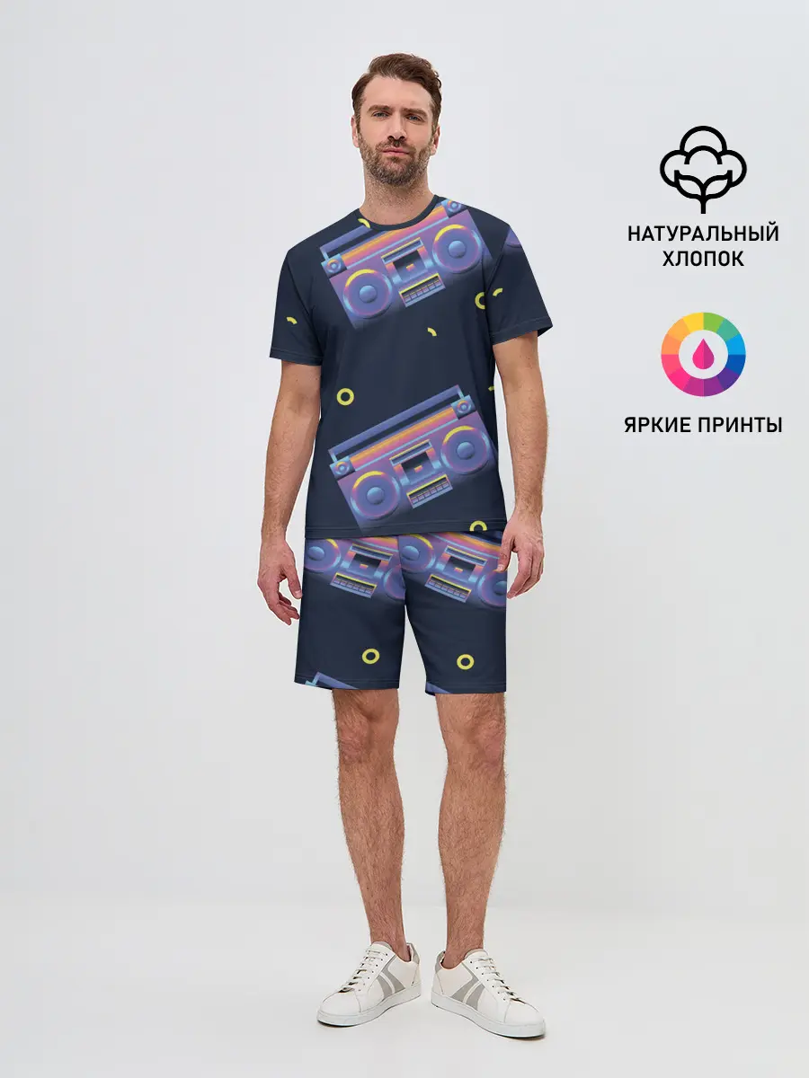 Мужской костюм с шортами / Retro style