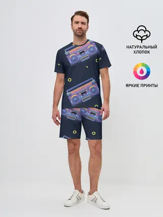 Мужской костюм с шортами / Retro style