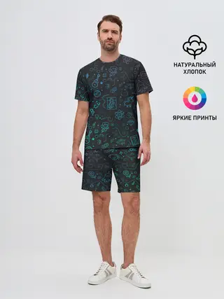 Мужской костюм с шортами / NEON