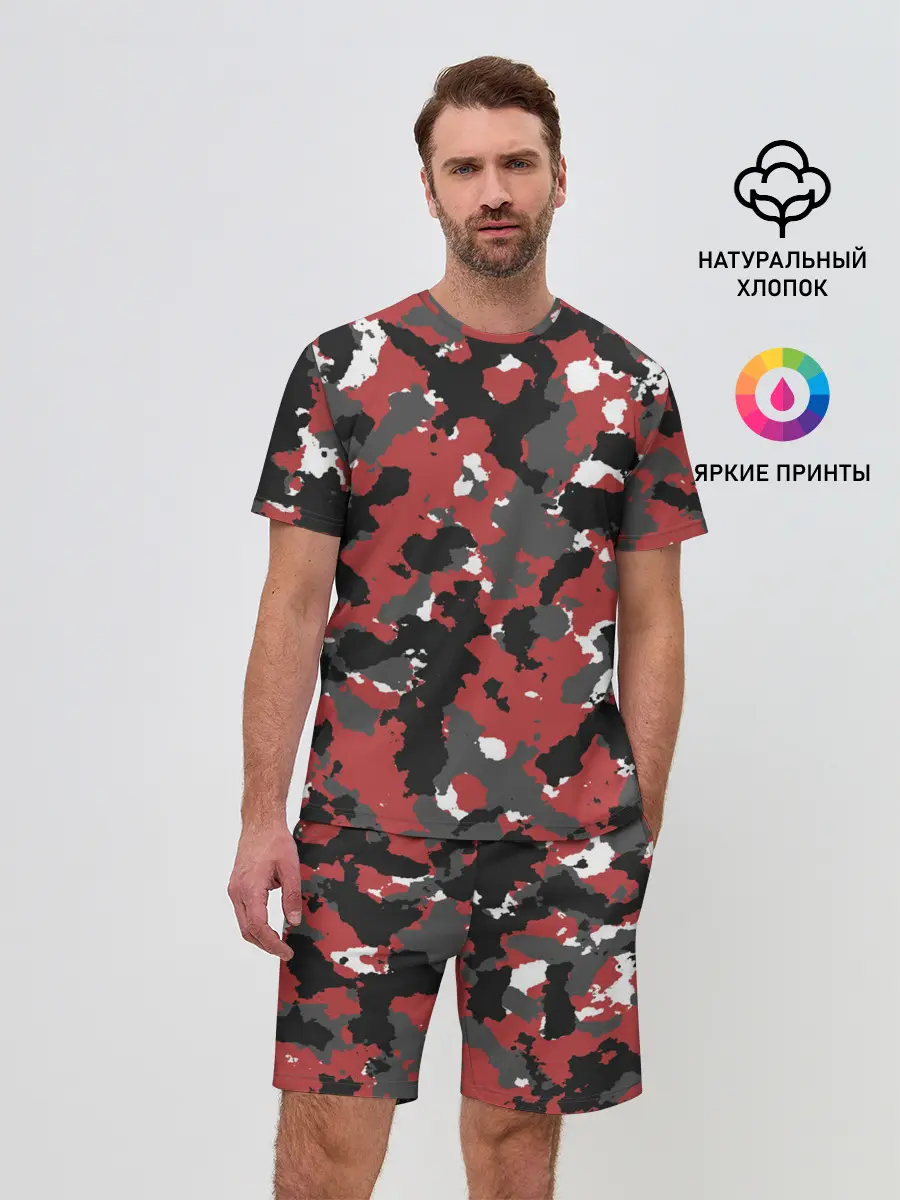 Мужской костюм с шортами / КАМУФЛЯЖ