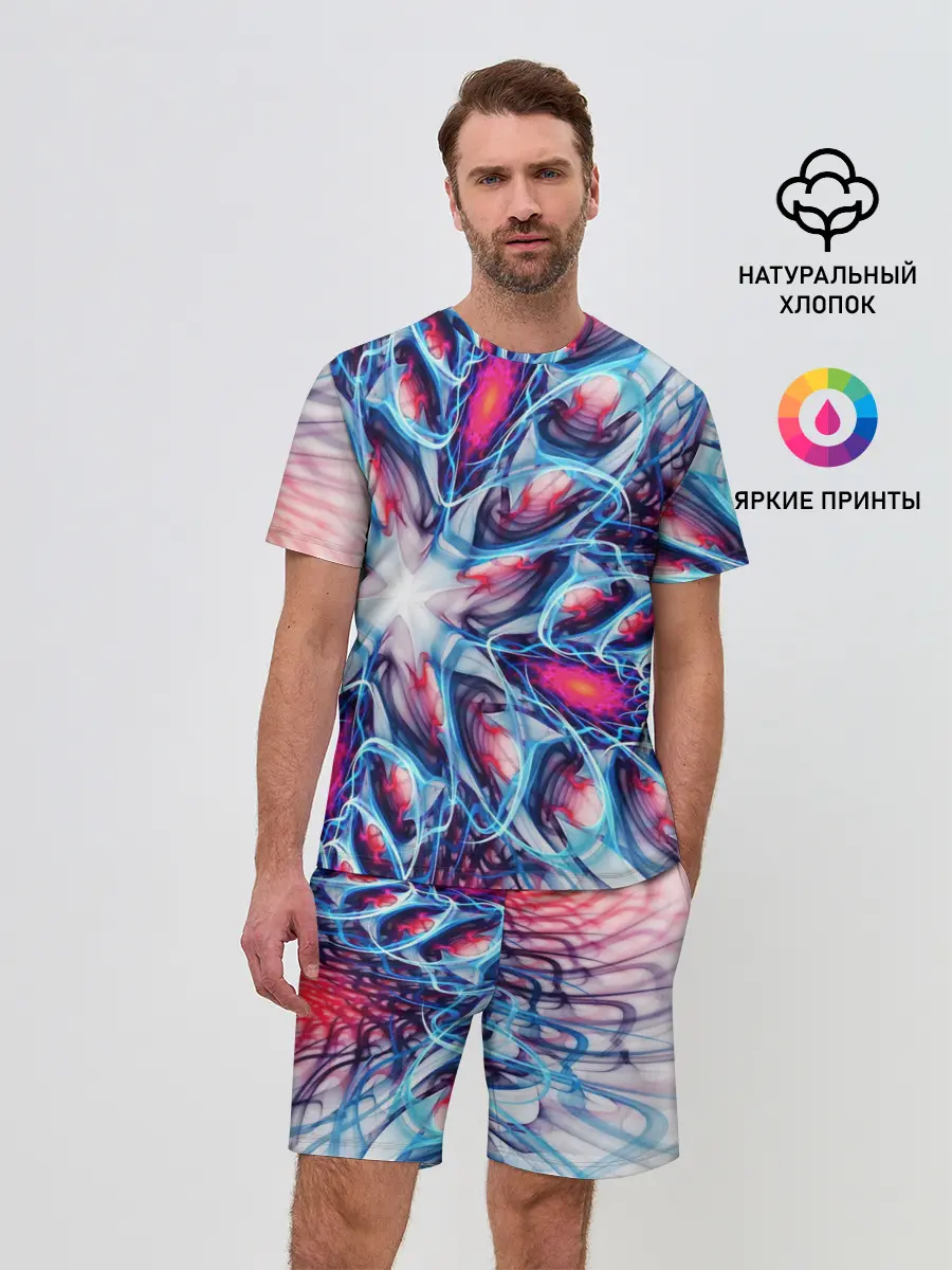 Мужской костюм с шортами / ABSTRACTION ILLUSION