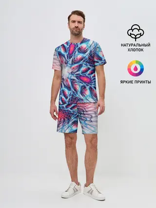 Мужской костюм с шортами / ABSTRACTION ILLUSION