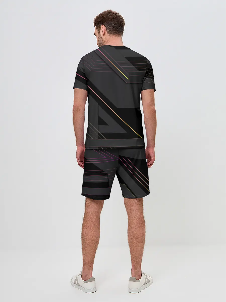 Мужской костюм с шортами / Modern Geometry