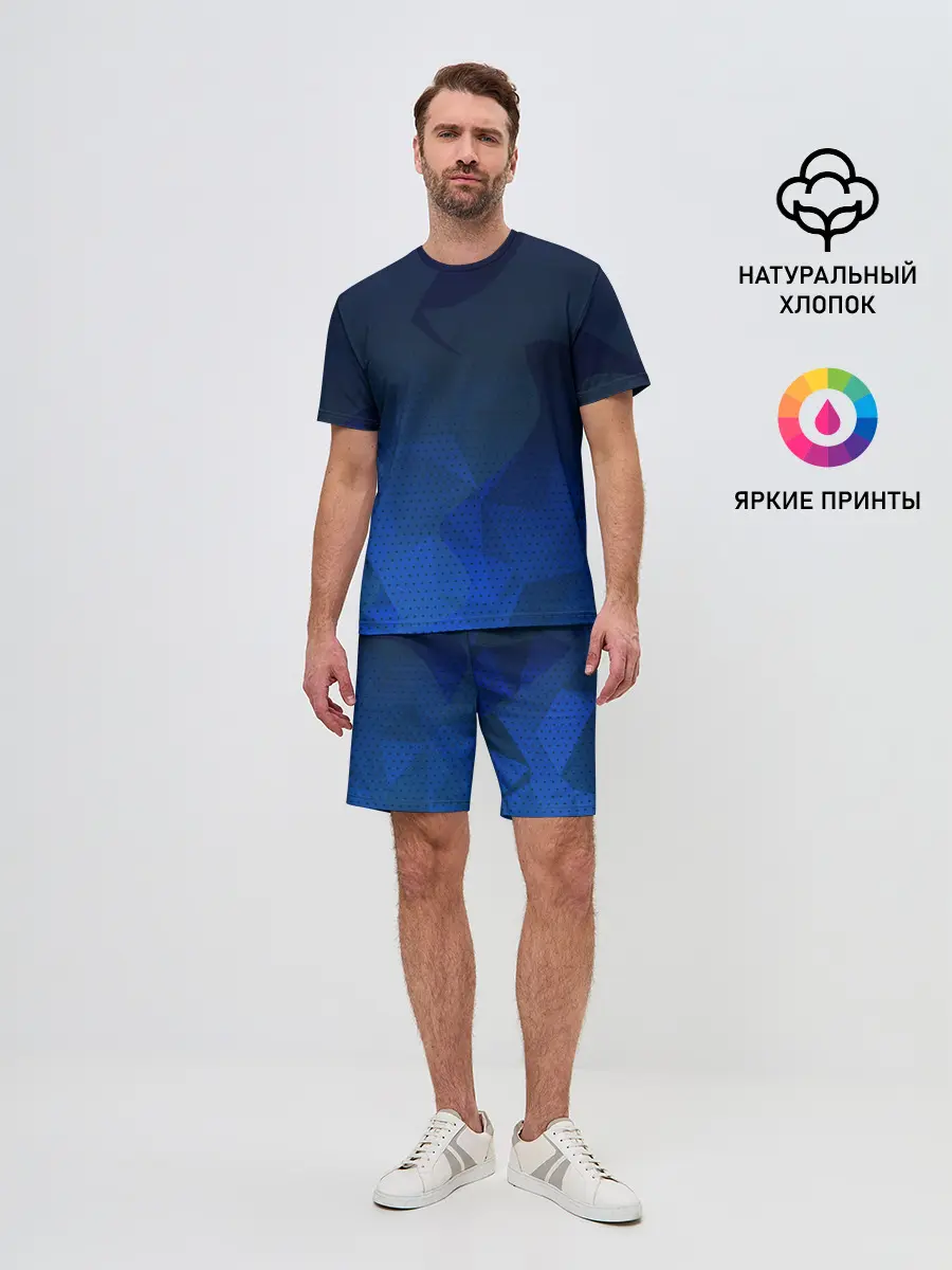 Мужской костюм с шортами / Blue Point