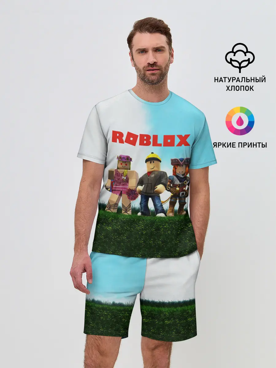 Мужской костюм с шортами / ROBLOX