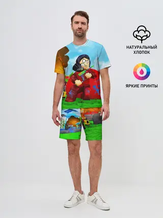 Мужской костюм с шортами / ROBLOX