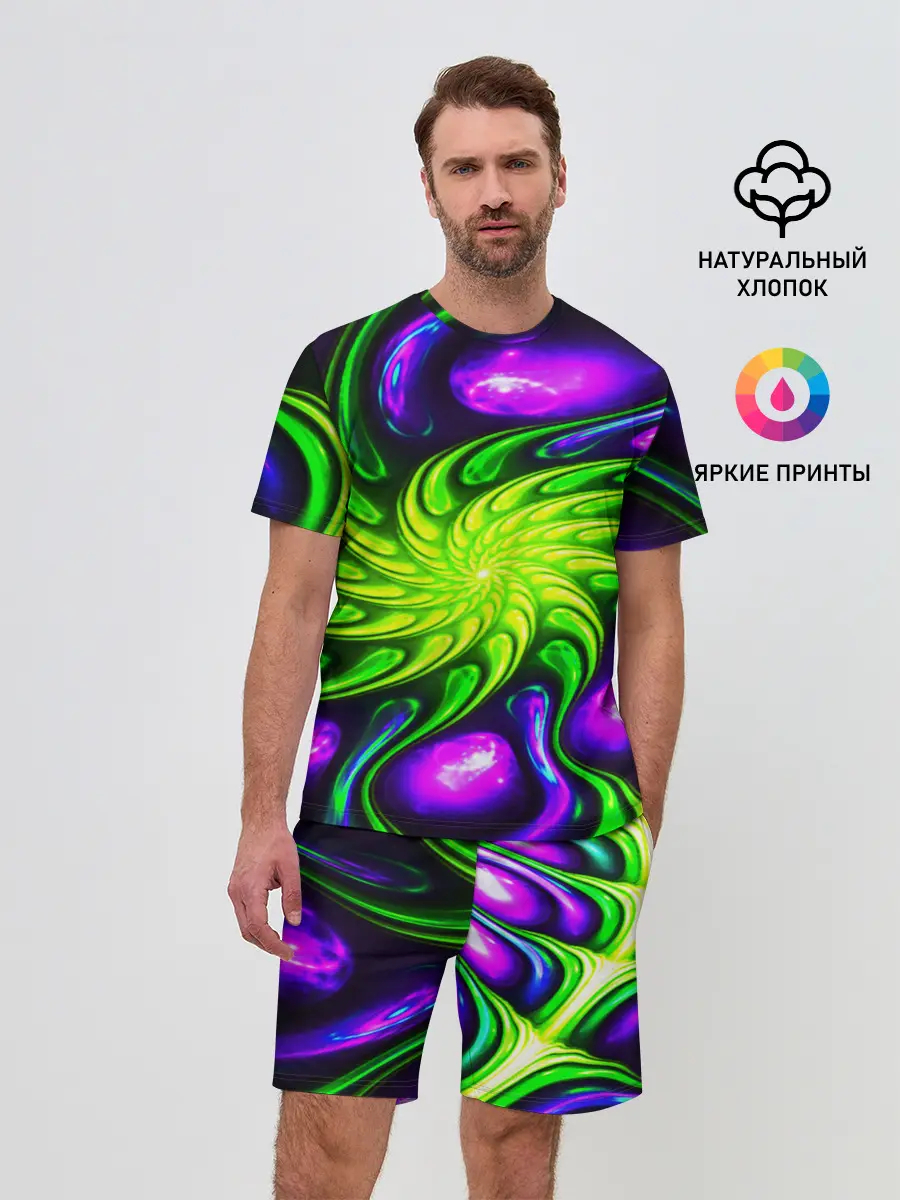 Мужской костюм с шортами / NEON&ACID