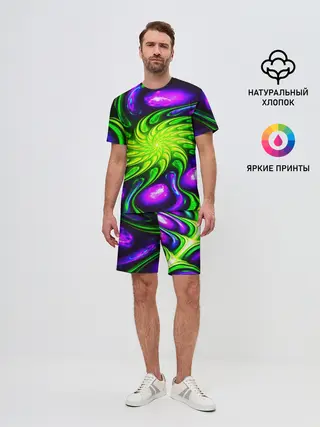 Мужской костюм с шортами / NEON&ACID