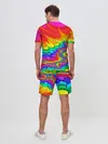 Мужской костюм с шортами / TIE-DYE