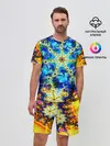 Мужской костюм с шортами / ИЛЛЮЗИЯ ФРАКТАЛОВ