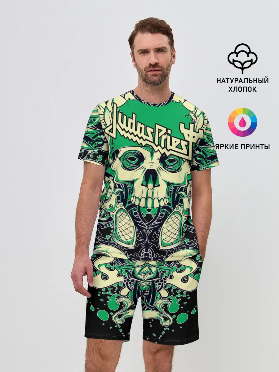 Мужской костюм с шортами / JUDAS PRIEST | ДЖУДАС ПРИСТ