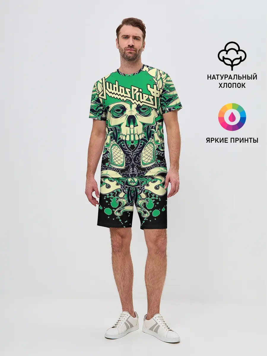 Мужской костюм с шортами / JUDAS PRIEST | ДЖУДАС ПРИСТ