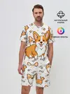 Мужской костюм с шортами / Корги