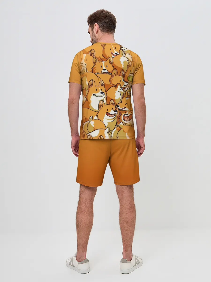 Мужской костюм с шортами / Корги