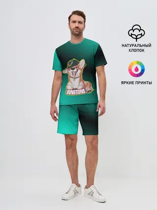 Мужской костюм с шортами / корги