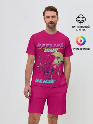 Мужской костюм с шортами / Hotline Miami