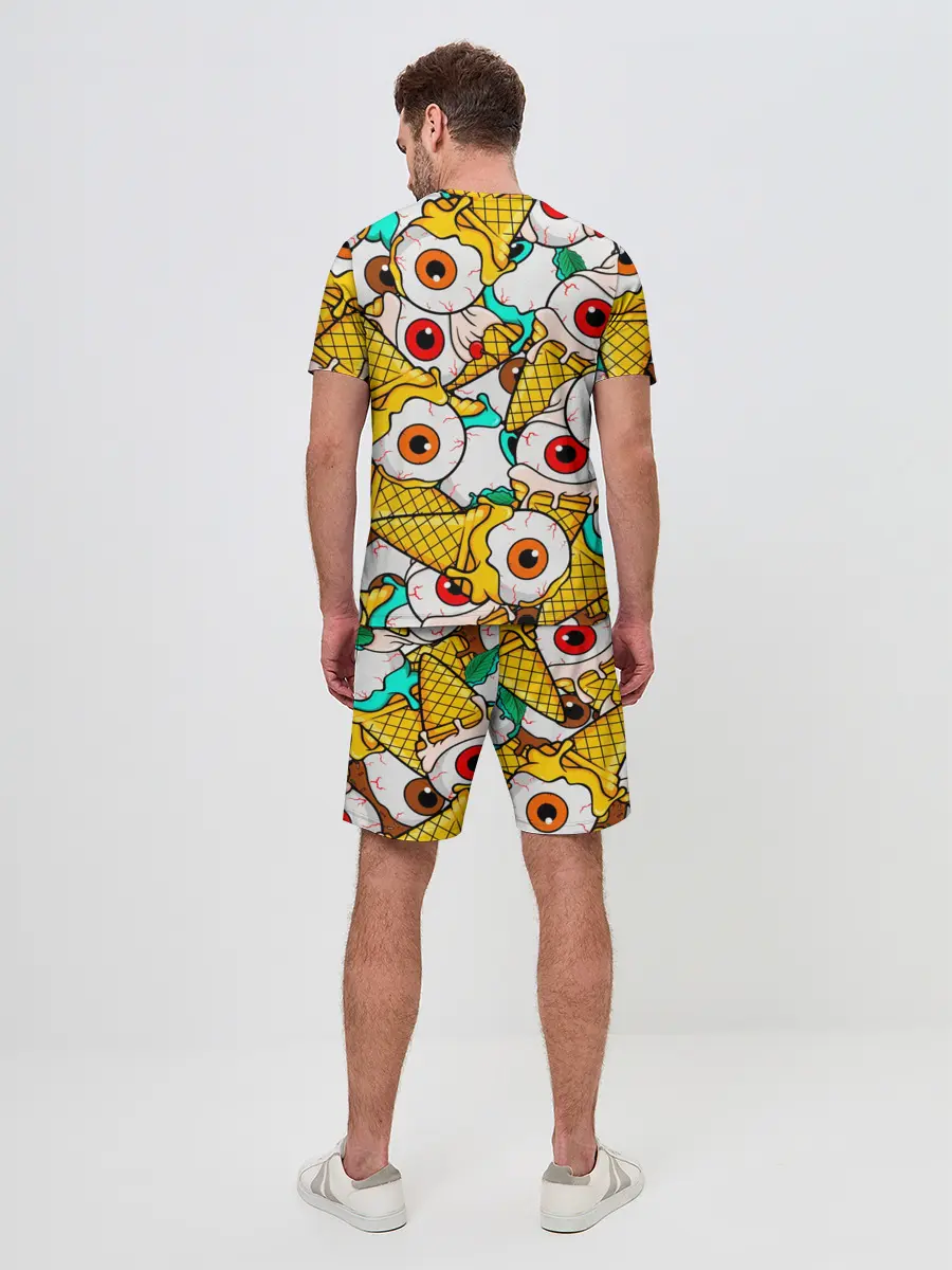Мужской костюм с шортами / Морожки с глазами