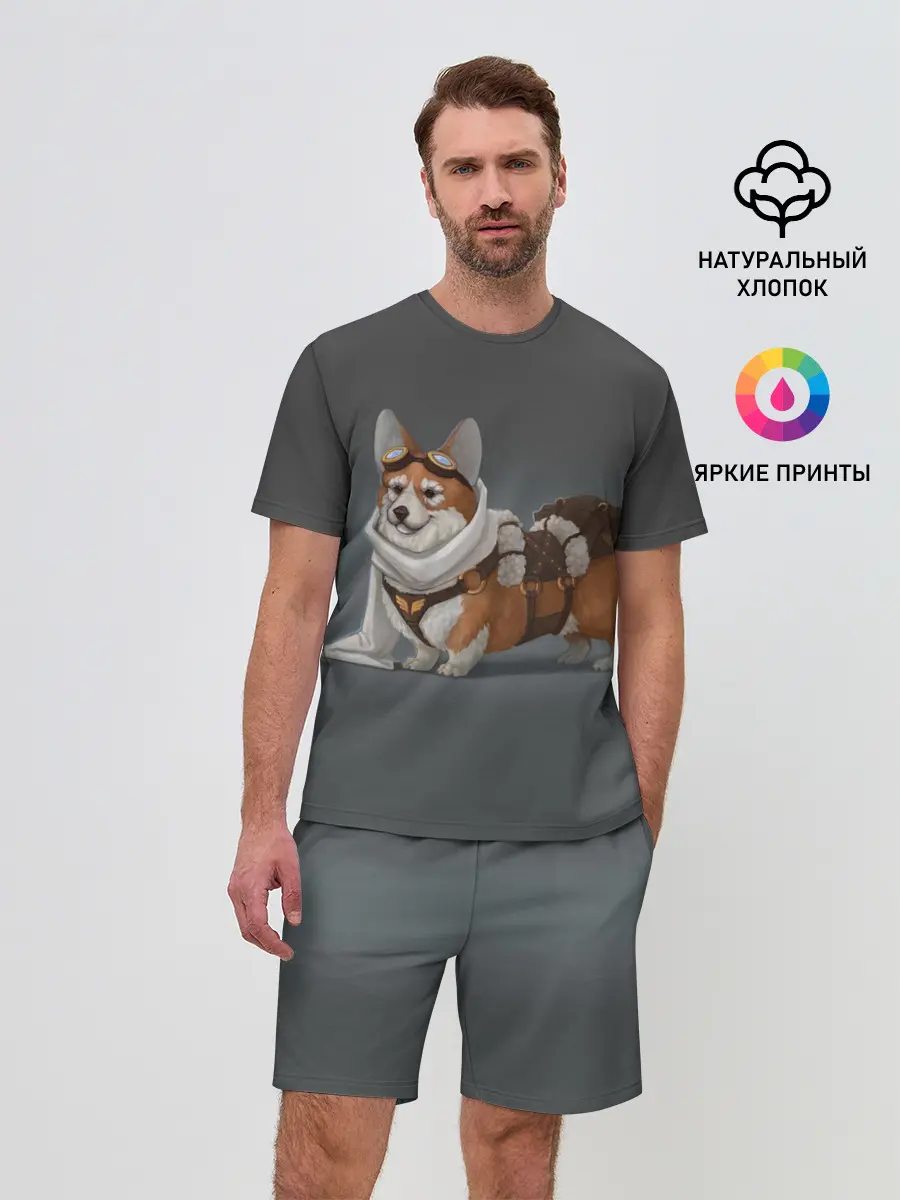 Мужской костюм с шортами / КОРГИ ПИЛОТ