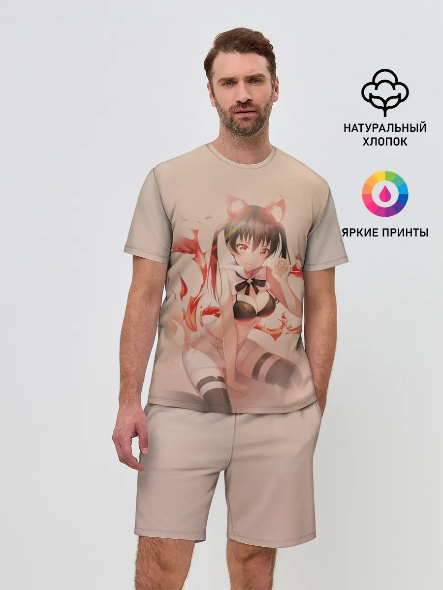 Мужской костюм с шортами / Пламенная бригада пожарных