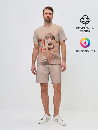 Мужской костюм с шортами / Пламенная бригада пожарных