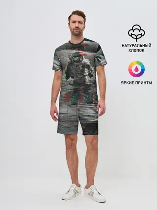 Мужской костюм с шортами / Космонавт