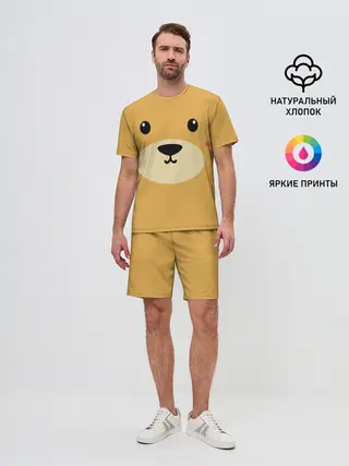 Мужской костюм с шортами / Мишка