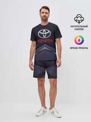 Мужской костюм с шортами / TOYOTA | ТОЁТА
