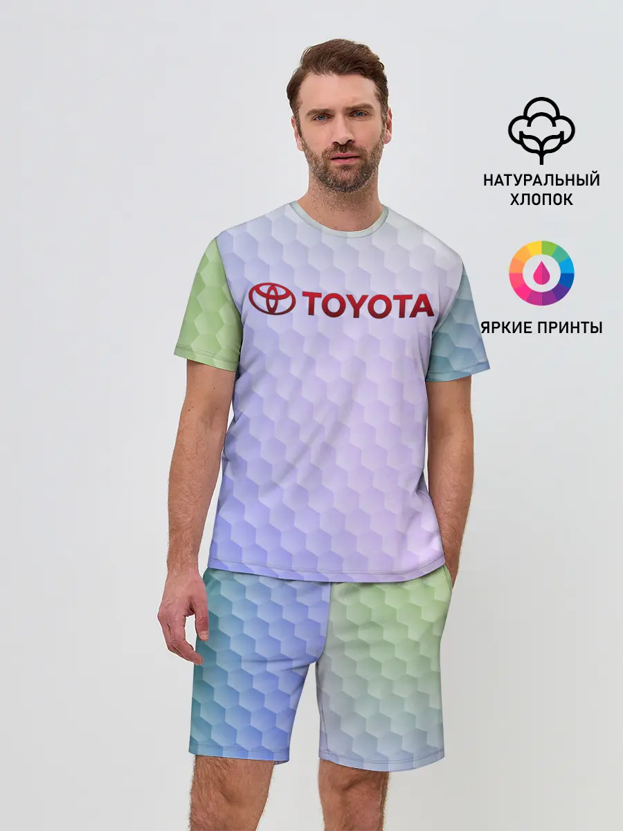 Мужской костюм с шортами / TOYOTA | ТОЕТА