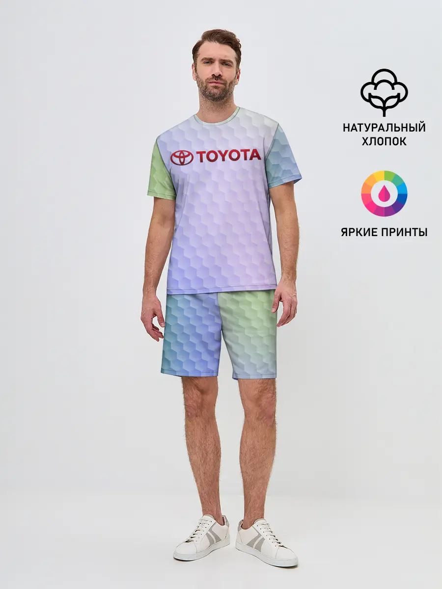 Мужской костюм с шортами / TOYOTA | ТОЕТА
